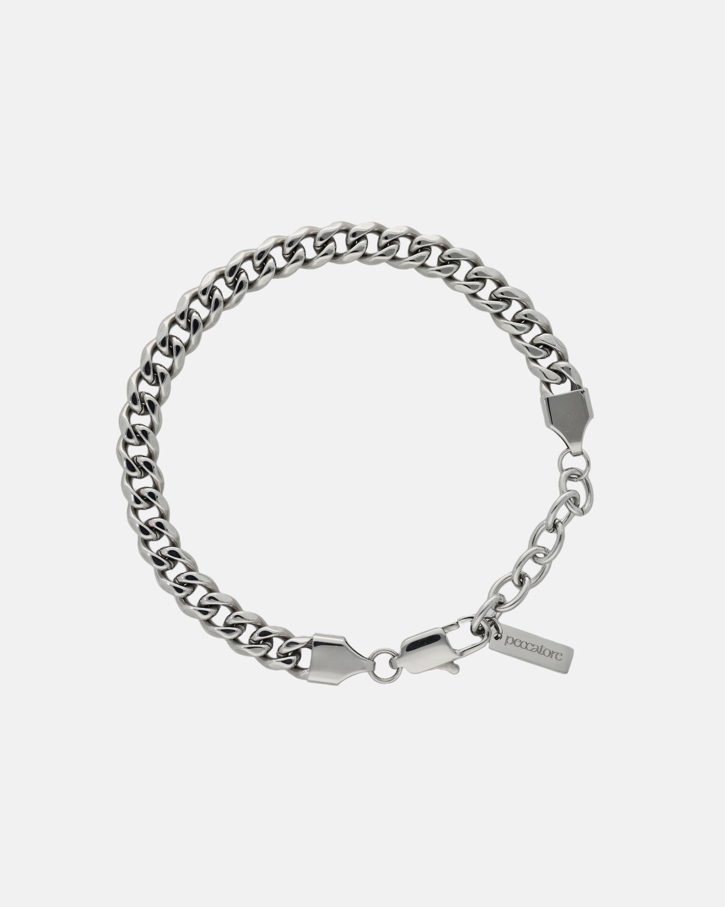 Pack Pulsera Cubana 6 mm + Pulsera Perlas 6 mm