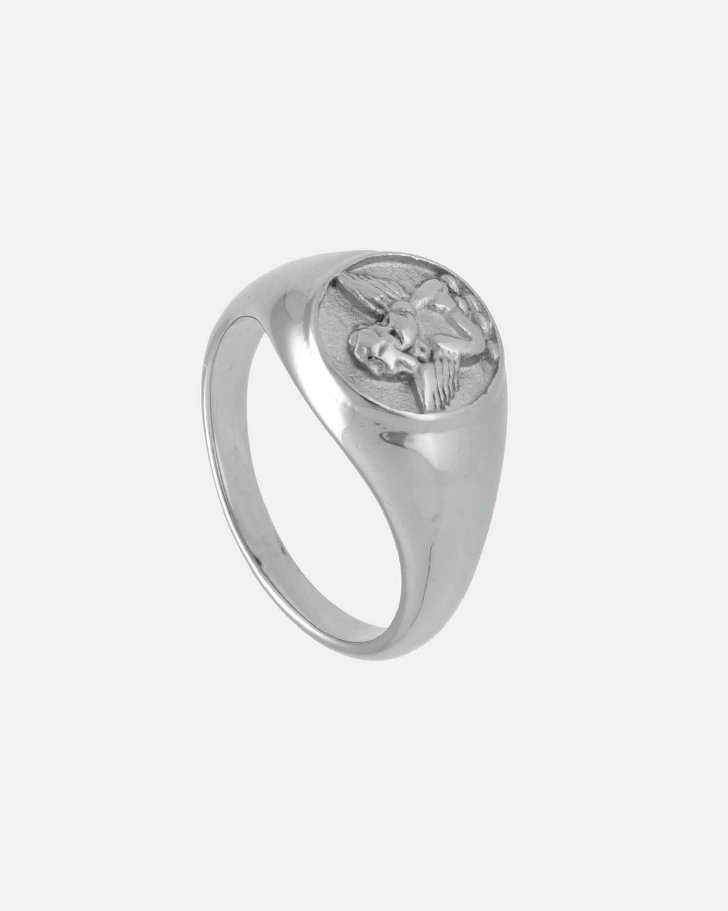 Anillo Ángel Plateado