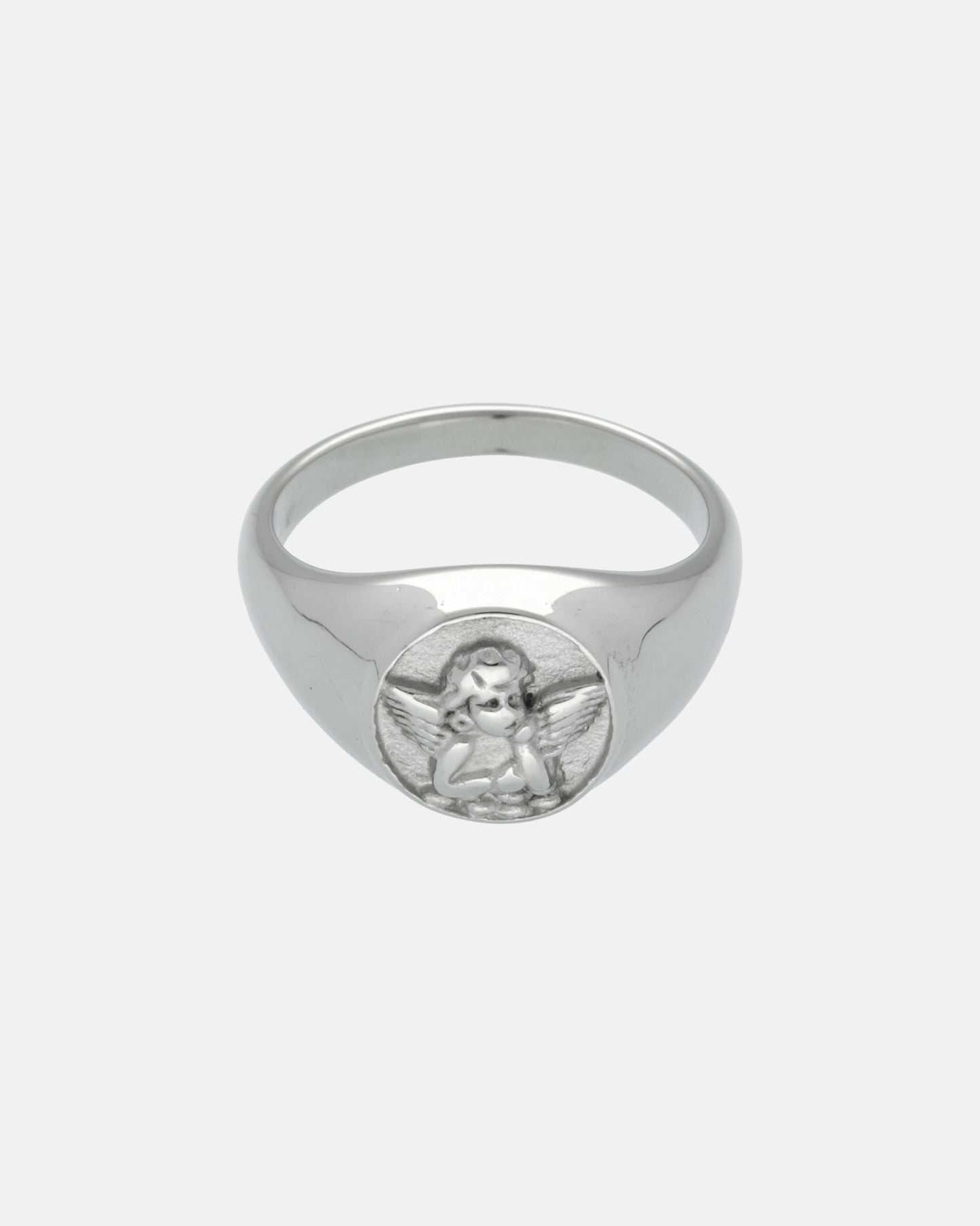 Anillo Ángel Plateado