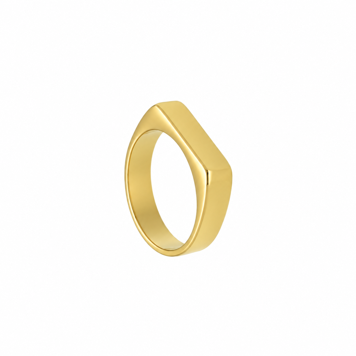 Anillo Slim Dorado