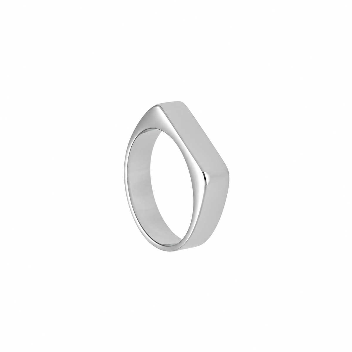Anillo Slim Plateado