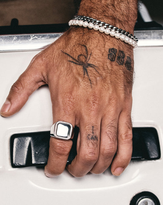 Anillo Reflection Plateado