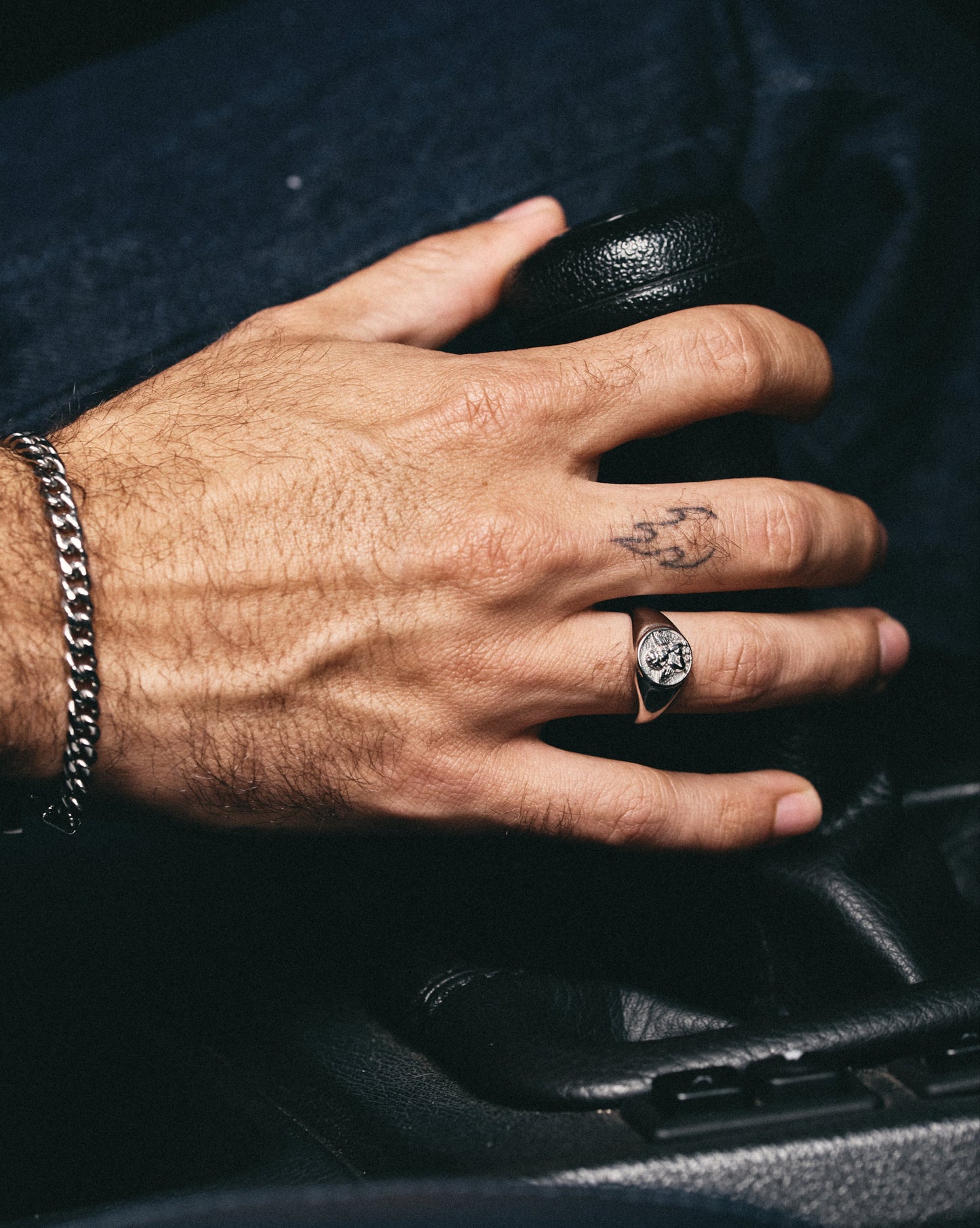 Anillo Ángel Plateado