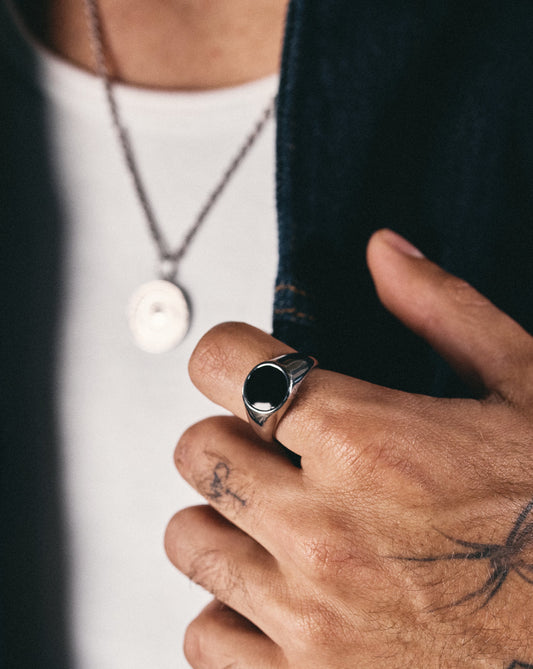 Anillo Solare Plateado