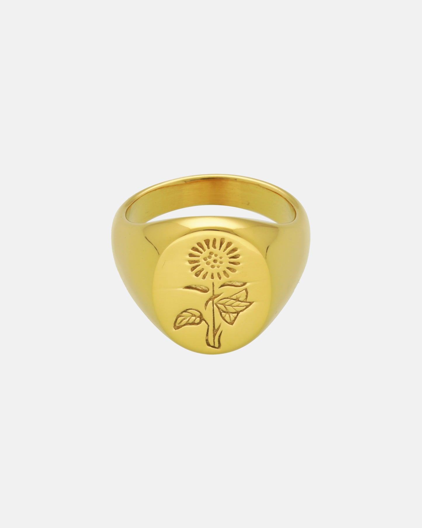 Anillo Fiore Dorado