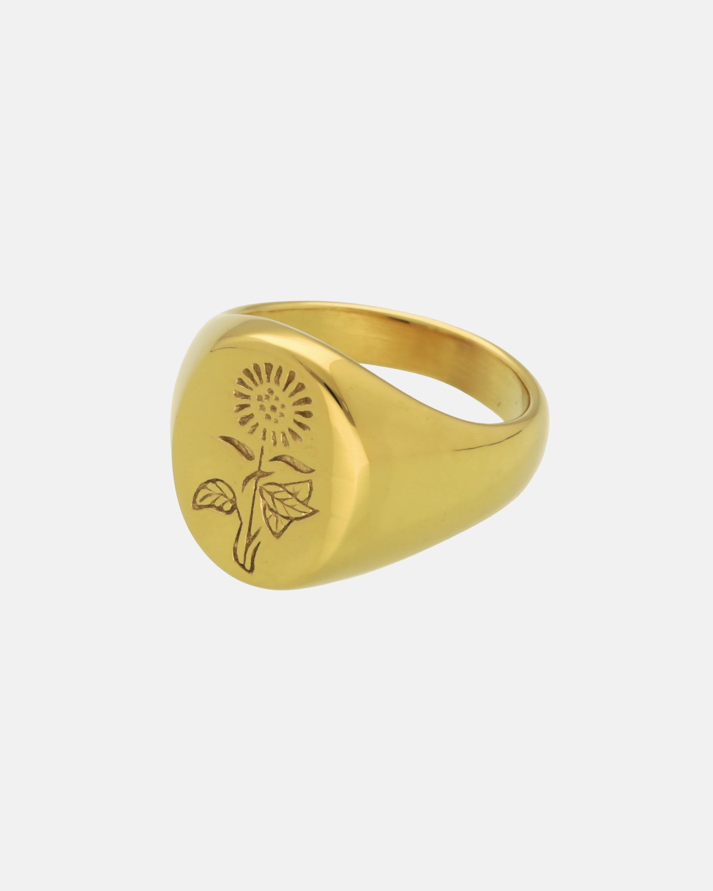 Anillo Fiore Dorado