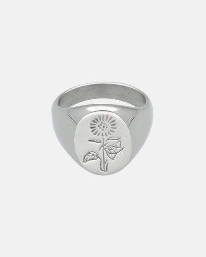 Anillo Fiore Plateado