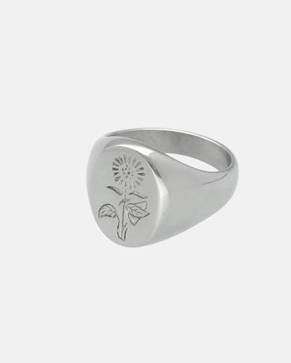 Anillo Fiore Plateado