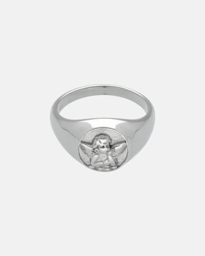 Anillo Ángel Plateado