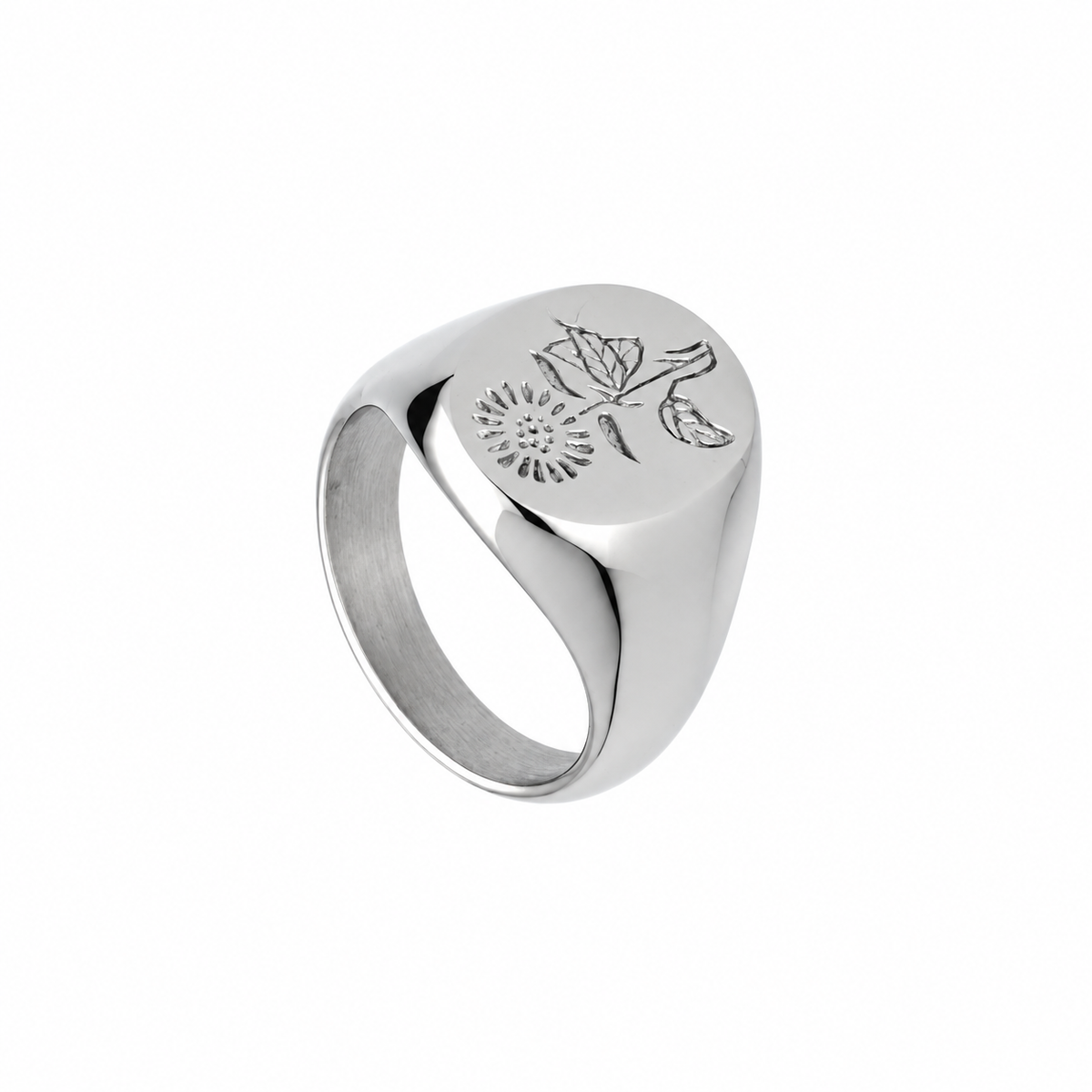 Anillo Fiore Plateado
