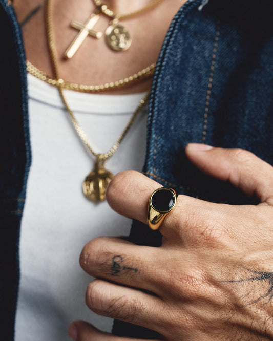 Anillo Solare Dorado