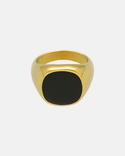 Anillo Nero Dorado