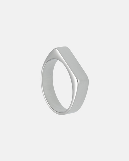 Anillo Slim Plateado