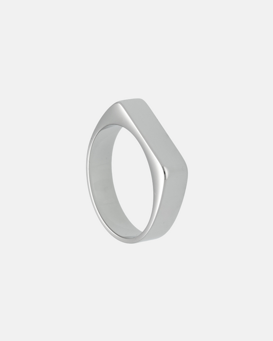 Anillo Slim Plateado