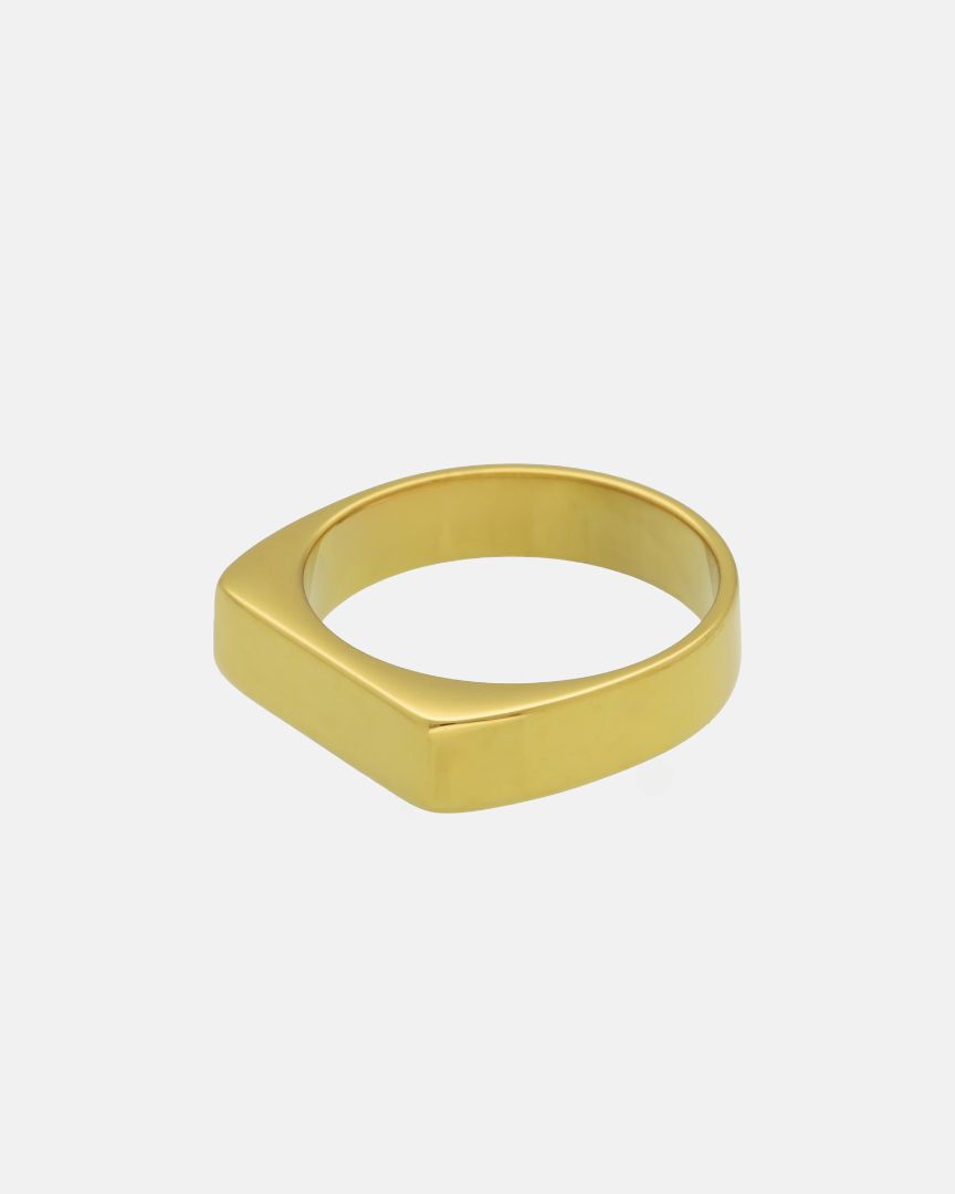 Anillo Slim Dorado